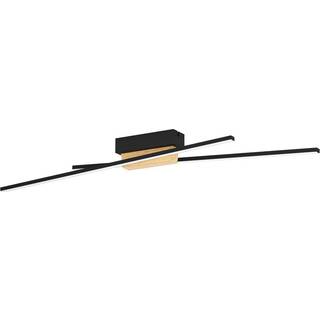 EGLO PANAGRIA loftlampe, sort/træ