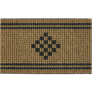 Clean Carpet dørmåtte 45x75 ornament kokos 714312