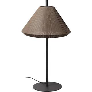 Terrasselampe Saigon IP65, højde 120 cm, brun