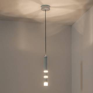 PURE Vega LED-hængelampe, 1 cylinder, alu