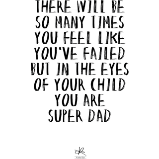 Kasia Lilja - SUPER DAD - Kort - A5