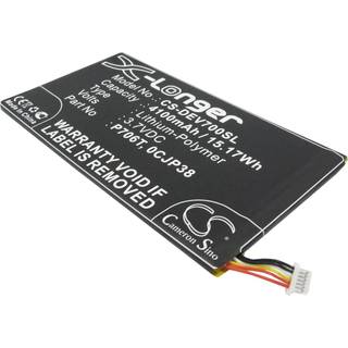 Batteri til DELL 0CJP38, 7.4V, 4100mAh batteri