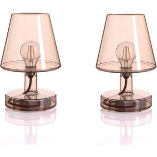 Fatboy Transloetje Bordlampe 2-pak - Bordlamper Polykarbonat Brun - 105716