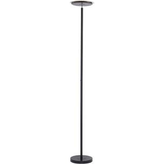 Moderne gulvlampe sort inkl. LED med berøringsdæmper - Hanz