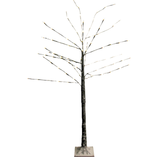 DGA Juletræ M/lys 100led Brun18x140x18cm - 23371057 ✓ På lager - klar til levering og afhentning