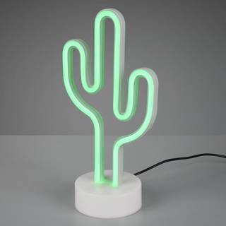 Neon bordlampe grøn inkl. LED - Plant