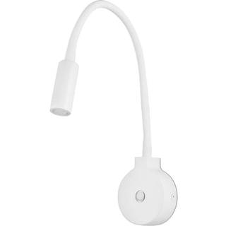 Pixie LED-væglampe med flexarm, hvid