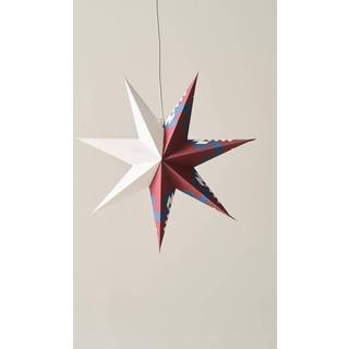 SIRKAS adventsstjerne ø 60 cm - Rød