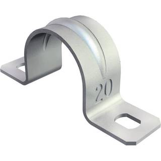 Obo Kabelbøjler 2 lap elforzinket 60mm