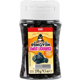 Pingvin Sød Lakrids 270 g.