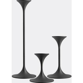 Karakter Jazz Lysestager Sort