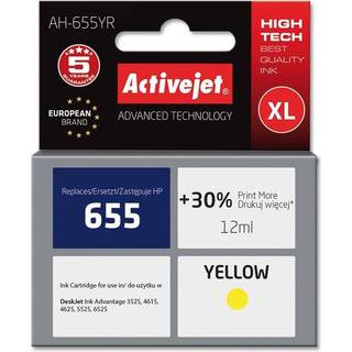 ActiveJet AH-655YR Premium version - Blækpatron Gul