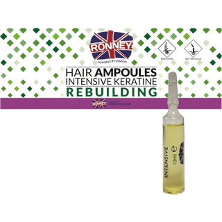 Ronney Hair Ampoules Intensive Keratine Rebuilding 12 x 10 ml
