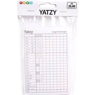 Yatzy blokke - 3 stk. (På lager i varehus)