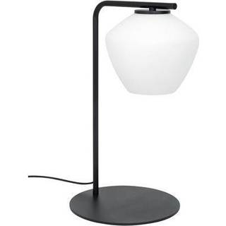 Konsthantverk DK bordlampe sort/opal