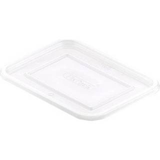 Duni Fixpack låg til firkantet plastbakke PP klar, 500 stk