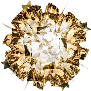 SLAMP Veli Væg/Loftlampe Medium Guld