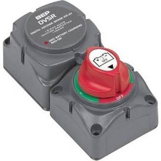 Hovedafbryder BEP Marine, 12 - 24 V, 140 A, med skillerelæ + flerpositionsvælger