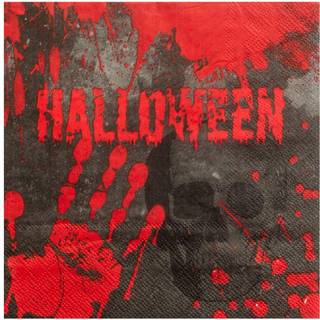 Halloween servietter 16 stk. - Bloody Hand