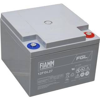 Fiamm 10 Års Blybatteri 12V/27Ah.