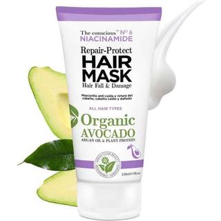 Biovène The Conscious™ Niacinamide Repair-Protect Hair Mask Damage & Hair Fall Organic Avocado 150 ml