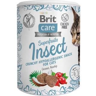 Brit Care Cat Snack Superfruits, insekt - 100 g