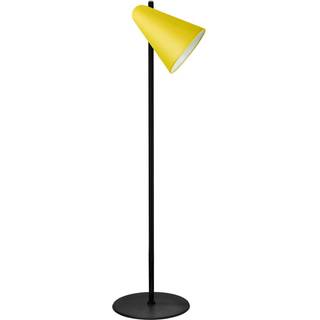 Capelo standerlampe H1250 A3 Gul RAL1018 Sort base