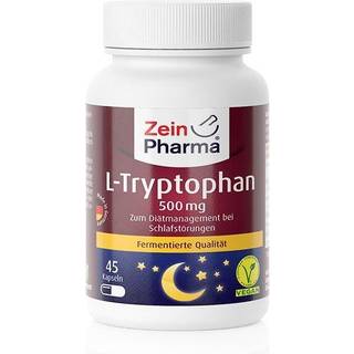 L-Tryptophan, 500 mg - 45 kapsler