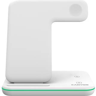 Canyon WS-303 wireless charging stand - 3-in-1 - 15 Watt - White