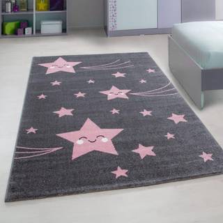 Børnetæppe Kids 610 - Pink - 160X160 (Rundt)