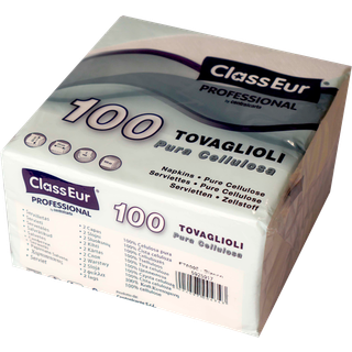 ClassEur Professional servietter 33x33cm 2-lags 100stk