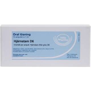 Allergica Hjärnstam D6 - 10 x 1 ml