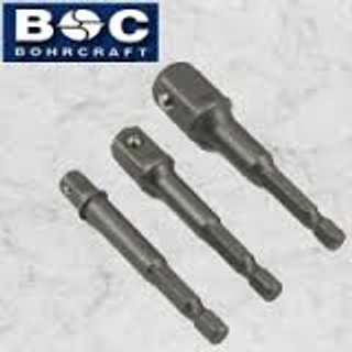 BOHRCRAFT Adaptersæt1/4-3/8-1/2 (64001100003)