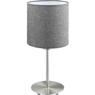 EGLO PASTERI bordlampe, grå/børstet stål