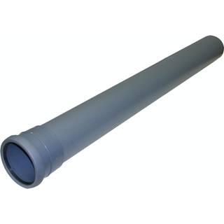 Gelia Rør med 1 muffe PP, indvendigt afløb 110x2000 mm