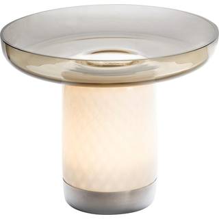 Artemide Bontá Transportabel Lampe Grå Med Glasfad