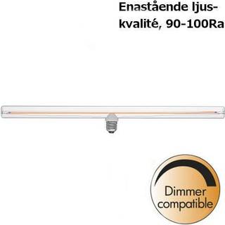 Linestrarør - LED - Dæmpbar - E27 - 6W - Klar - Unison