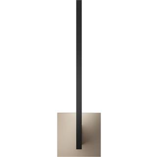 Inlay W2 Linear Væglampe - Sort/Guld