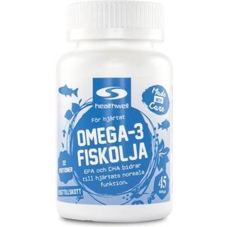 Omega-3 Fiskeolie, 45 kapsler