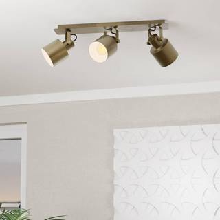 EGLO Southery Skinne 3L E27 Cremeguld/Hvid