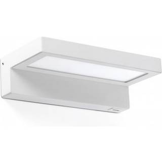 LED-væglampe Well, USB, wireless charger, hvid