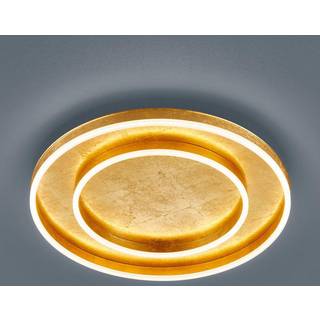 Helestra Sona LED-loftlampe dæmpbar Ø60 cm guld