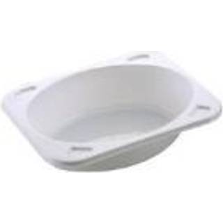 C-PET Bakke 1 rums biret 395 ml 16x12,20x3,90cm hvid