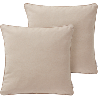 MENTON pude 2-pak 50x50 cm - Natur