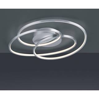 Gale LED-loftlampe, 60 cm, mat nikkel