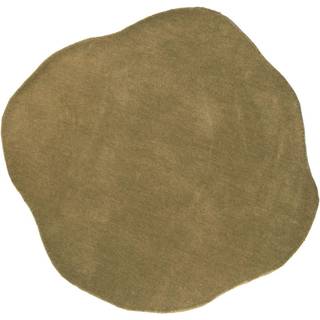 Tæppe Organic Diamond - army grøn