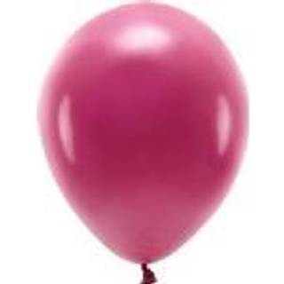 100 stk. Økologiske balloner bordeaux 12" biologisk nedbrydelige - Perfekte til fest og dekoration