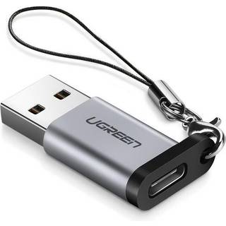 Ugreen USB-A 3.0 til USB-C Adapter - Gråt