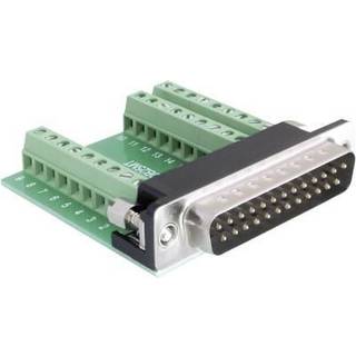 Terminal block adapter - Seriel 25 pin han til Terminal block