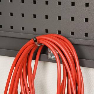 Tellbe Enkel krog til kombinationsskinne, 3-pak 7x90x20 mm